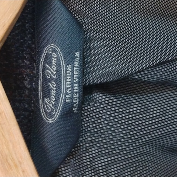 Pronto Uomo Platinum Blue Lambswool Sport Jacket 42S - Picture 7 of 13